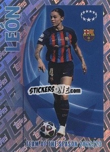 Cromo Mapi León (FC Barcelona) - UEFA Champions League 2023-2024
 - Topps