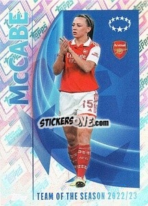 Cromo Katie Mccabe (Arsenal Fc) - UEFA Champions League 2023-2024
 - Topps