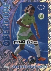 Sticker Lena Oberdorf (Vfl Wolfsburg) - UEFA Champions League 2023-2024
 - Topps