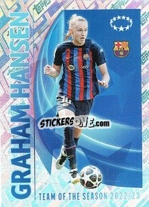 Sticker Graham Hansen (FC Barcelona) - UEFA Champions League 2023-2024
 - Topps