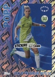 Cromo Alexandra Popp (Vfl Wolfsburg)