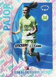 Sticker Ewa Pajor (VFL Wolfsburg) - UEFA Champions League 2023-2024
 - Topps