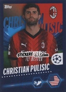 Sticker Christian Pulisic - UEFA Champions League 2023-2024
 n. 43 - Topps