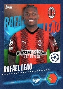 Sticker Rafael Leão - UEFA Champions League 2023-2024
 n. 44 - Topps