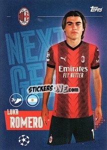 Cromo Luka Romero (Next Gen) - UEFA Champions League 2023-2024
 - Topps