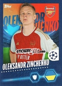 Figurina Oleksandr Zinchenko - UEFA Champions League 2023-2024
 - Topps