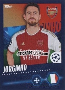 Sticker Jorginho - UEFA Champions League 2023-2024
 - Topps
