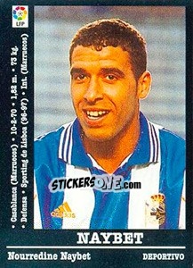 Cromo Naybet - Liga Spagnola 2000-2001 - Panini