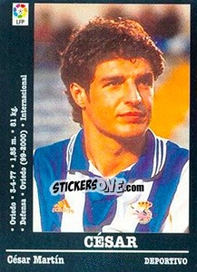 Sticker César - Liga Spagnola 2000-2001 n. 6 - Panini