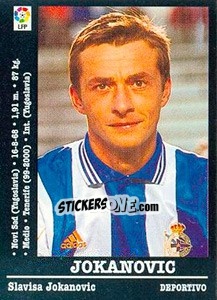 Cromo Jokanovic - Liga Spagnola 2000-2001 n. 9 - Panini