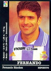 Sticker Fernando - Liga Spagnola 2000-2001 - Panini
