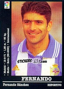 Figurina Fernando - Liga Spagnola 2000-2001 - Panini