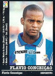 Sticker Flavio Conceiçao - Liga Spagnola 2000-2001 n. 10 - Panini