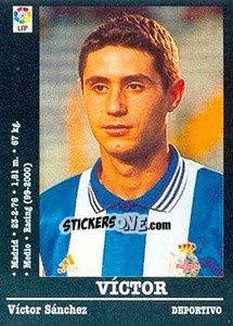 Sticker Victor - Liga Spagnola 2000-2001 n. 11 - Panini