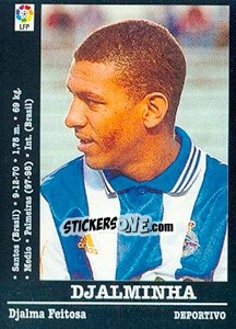 Sticker Djalminha - Liga Spagnola 2000-2001 n. 12 - Panini