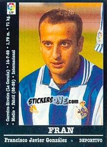 Sticker Fran - Liga Spagnola 2000-2001 - Panini
