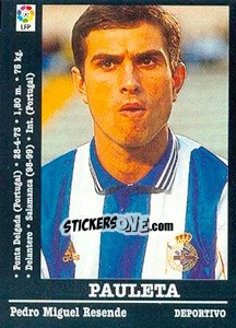 Figurina Pauleta - Liga Spagnola 2000-2001 - Panini