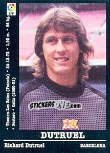 Cromo Dutruel - Liga Spagnola 2000-2001 n. 19a - Panini