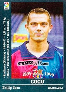 Cromo Cocu - Liga Spagnola 2000-2001 n. 26 - Panini