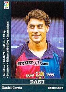 Sticker Dani - Liga Spagnola 2000-2001 n. 33 - Panini