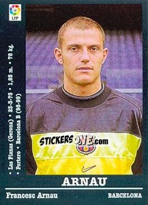 Figurina Arnau - Liga Spagnola 2000-2001 n. 34 - Panini