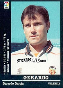Sticker Gerardo - Liga Spagnola 2000-2001 n. 37a - Panini