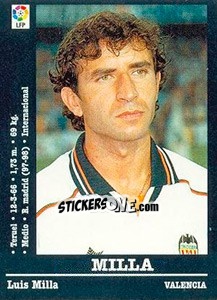 Cromo Milla - Liga Spagnola 2000-2001 - Panini