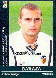 Sticker Baraja - Liga Spagnola 2000-2001 n. 45a - Panini