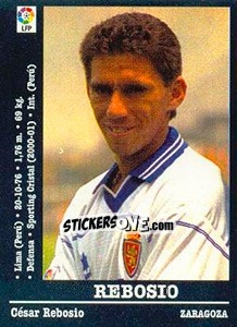 Sticker Rebosio - Liga Spagnola 2000-2001 n. 56 - Panini