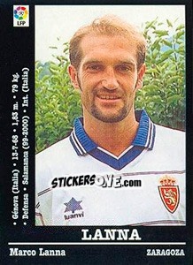 Sticker Lanna - Liga Spagnola 2000-2001 n. 58a - Panini