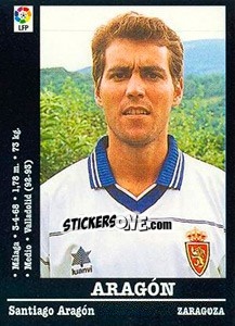 Sticker Aragón - Liga Spagnola 2000-2001 - Panini