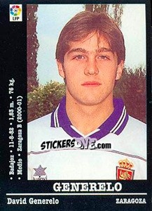 Cromo Generelo - Liga Spagnola 2000-2001 n. 60a - Panini