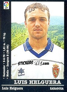 Sticker L. Helguera - Liga Spagnola 2000-2001 - Panini