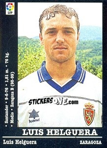 Sticker L. Helguera - Liga Spagnola 2000-2001 n. 61 - Panini