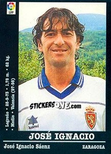 Figurina José Ignacio - Liga Spagnola 2000-2001 n. 61a - Panini