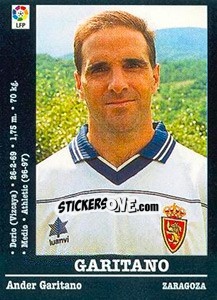 Figurina Garitano - Liga Spagnola 2000-2001 n. 62 - Panini