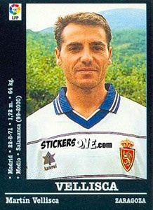 Figurina Vellisca - Liga Spagnola 2000-2001 - Panini