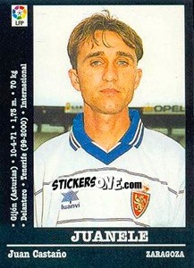 Sticker Juanele - Liga Spagnola 2000-2001 n. 65 - Panini