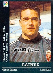 Figurina Lainez - Liga Spagnola 2000-2001 - Panini