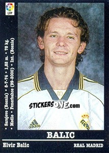 Sticker Balic - Liga Spagnola 2000-2001 n. 80 - Panini