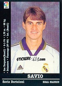 Sticker Savio - Liga Spagnola 2000-2001 n. 81 - Panini