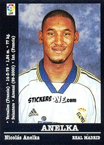 Sticker Anelka - Liga Spagnola 2000-2001 n. 84 - Panini