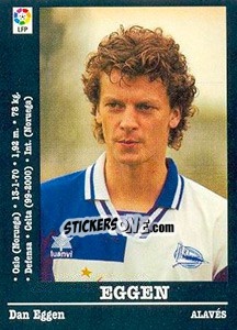 Sticker Eggen - Liga Spagnola 2000-2001 n. 91 - Panini