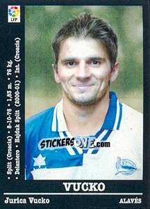 Cromo Vucko - Liga Spagnola 2000-2001 - Panini