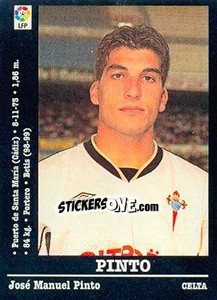 Sticker Pinto - Liga Spagnola 2000-2001 n. 104 - Panini
