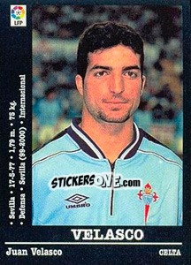 Cromo Velasco - Liga Spagnola 2000-2001 - Panini