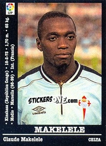 Sticker Makelele - Liga Spagnola 2000-2001 n. 111 - Panini