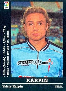 Sticker Karpin - Liga Spagnola 2000-2001 n. 112 - Panini
