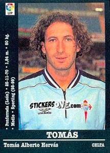 Sticker Tomas - Liga Spagnola 2000-2001 n. 113 - Panini