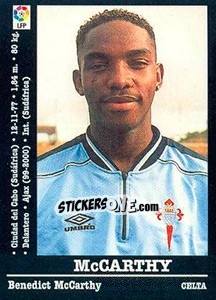 Sticker McCarthy - Liga Spagnola 2000-2001 n. 117 - Panini